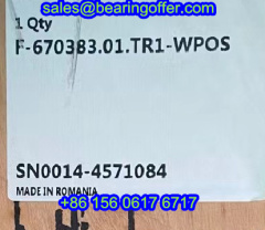 F-670383.01.TR1-WPOS Tapered Roller Bearing F-670383.01 Roller Bearing - Stock for Sale