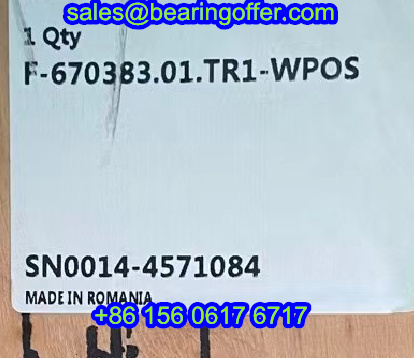 F-670383.01.TR1-WPOS Tapered Roller Bearing F-670383.01 Roller Bearing - Stock for Sale