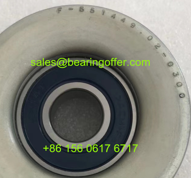 F-551449.02-0300 Tensioner Pulley Bearing F-551449.02 Rolling Bearing F-551449 - Stock for Sale