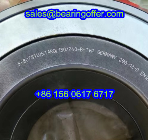 F-807811.05.TAROL130/240-B-TVP Railway Bearing F-807811.05 Roller Bearing - Stock for Sale