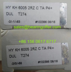 HY KH 6005 2RZ C TA P4+ DUL T274 Ceramic Bearing 25x47x12 Ball Bearing - Stock for Sale