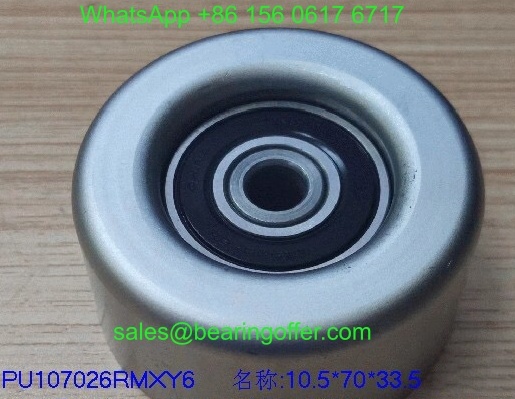 PU107026RMXY6 Tensioner Bearing 10.5x70x33.5 Ball Bearing - Stock for Sale