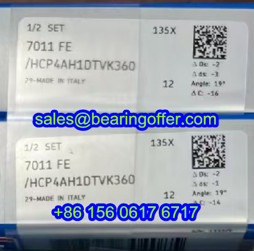 7011FE/HCP4AH1DTVK360 Spindle Bearing 55*90*18 Ball Bearing - Stock for Sale