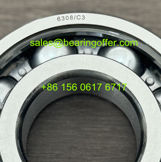 6308/C3 Deep Groove Ball Bearing 40*90*23 Rolling Bearing 6308C3 - Stock for Sale