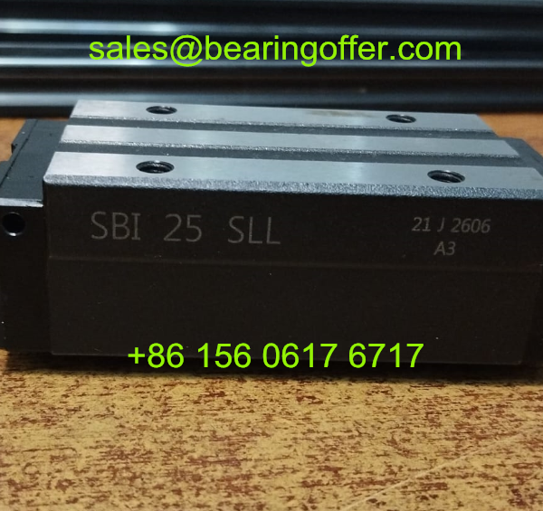 SBI25SLL Linear Carriage 34.5x48x108 Slide Bearing SBI25 - Stock for Sale