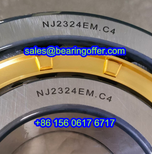 NJ2324EM/C4 Cylindrical Roller Bearing 120x260x86 Rolling Bearing NJ2324EM - Stock for Sale