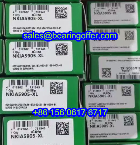 NKIA5905-XL Needle Roller/Angular Contact Bearing 25x42x23 Rolling Bearing NKIA5905 - Stock for Sale