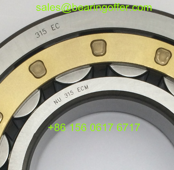NU315ECM Cylindrical Roller Bearing 75*160*37 Rolling Bearing 315EC - Stock for Sale