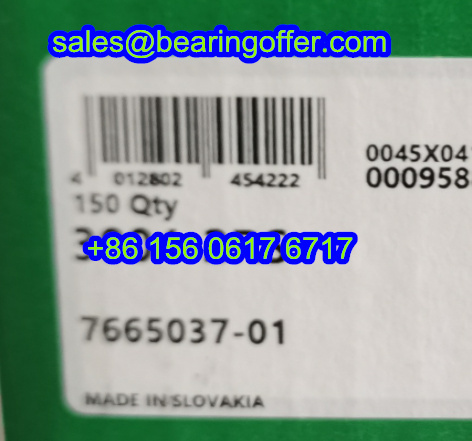 7665037-01 Angular Contact Bearing 20x42x16 Ball Bearing 766503701 - Stock for Sale