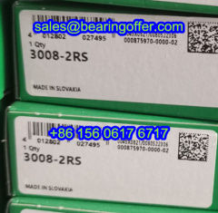 3008-2RS Angular Contact Bearing 40x68x21 Ball Bearing - Stock for Sale