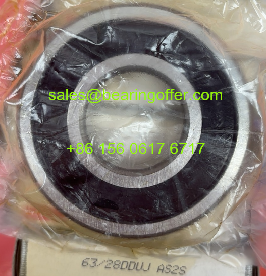 63/28DDUJ Deep Groove Ball Bearing 28*68*18 Rolling Bearing - Stock for Sale