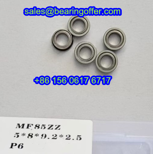 MF85ZZ Flanged Deep Groove Ball Bearing 5x8/9.2x2.5 Rolling Bearing MF85Z - Stock for Sale