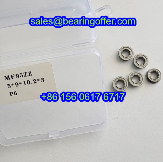 MF95ZZ Flanged Deep Groove Ball Bearing 5x9/10.2x3 Rolling Bearing MF95Z - Stock for Sale