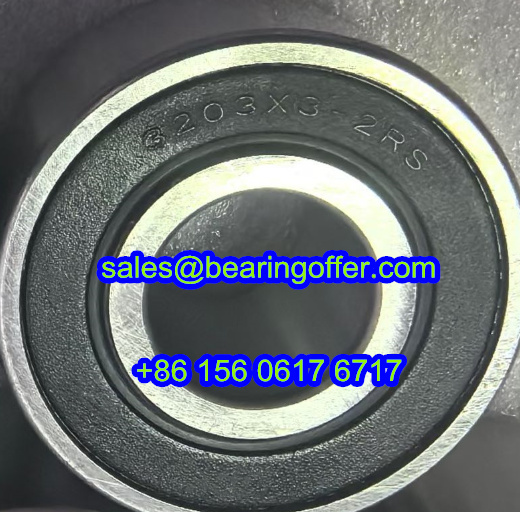 3203X3-2RS Angular Contact Bearing 17x42x24 Ball Bearing 464E1 - Stock for Sale