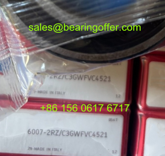 6007-2RZ/C3GWFVC4521 Deep Groove Ball Bearing 35x62x14 Rolling Bearing - Stock for Sale