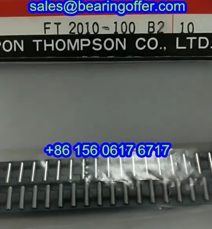 FT2010-100 Linear Flat Bearing 10x100x2 Roller Bearing FT2010-100B2 - Stock for Sale