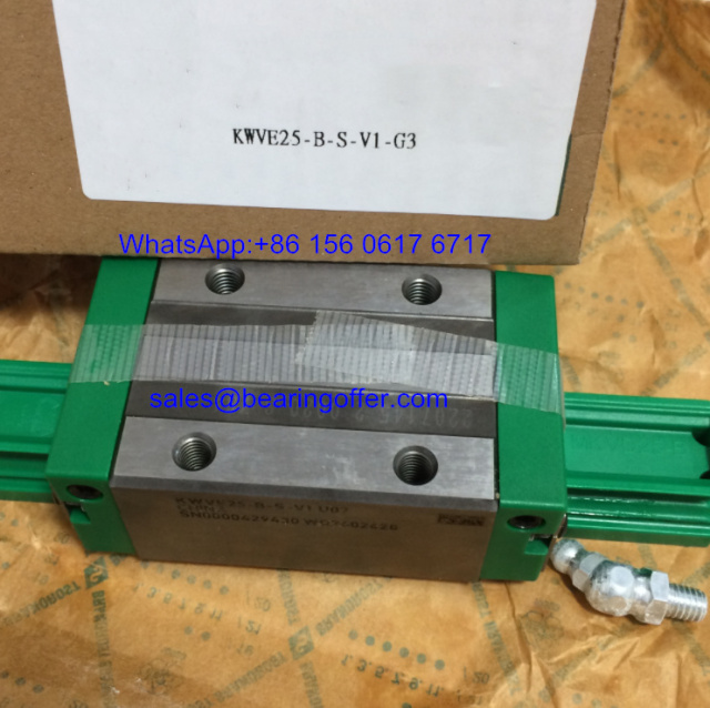 KWVE25-B-S-V1-G3 Linear Guide Carriage KWVE25-B-S Runner Block - Stock for Sale