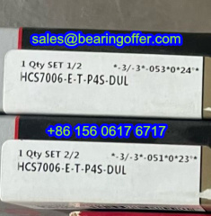 HCS7006-E-T-P4S-DUL Spindle Bearing 30x55x26 Ball Bearing - Stock for Sale