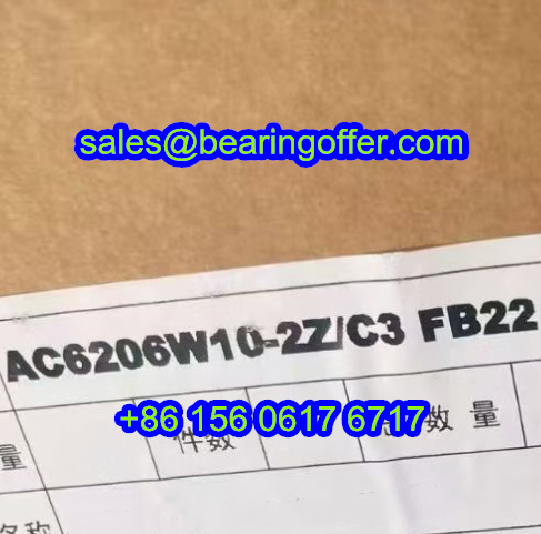 AC6206W10-2Z/C3 FB22 Anti-Creep Bearing 30x62x10 Ball Bearing - Stock for Sale