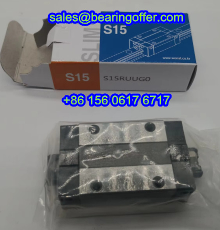 S15RUUG0 Linear Carriage 24x34x56.9 Runner Block S15R - Stock for Sale