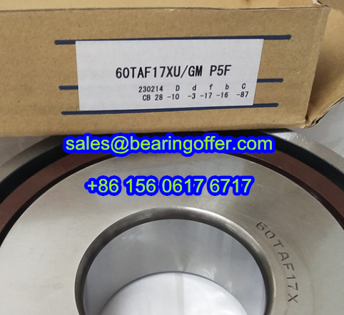 60TAF17X Ball Screw Support Bearing 60x170x39 Ball Bearing 60TAF17XU/GMP5F - Stock for Sale