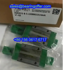 KWVE15-B-S Linear Carriage 19.7x34x61.2 Guide Rail Block KWVE15-B-S-V1-G3 - Stock for Sale