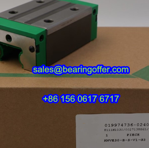 KWVE30-B-S-V1-G3 Linear Carriage 36.1x60x99 Runner Block - Stock for Sale