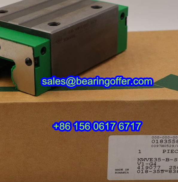 KWVE35-B-S-V1-G4 Linear Carriage 41.3x70x112 Runner Block - Stock for Sale