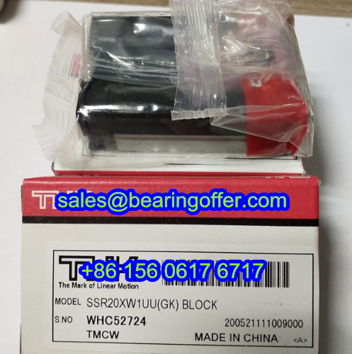 SSR20XW1UU Linear Carriage 22*42*66.5 Runner Block SSR20 BLOCK - Stock for Sale