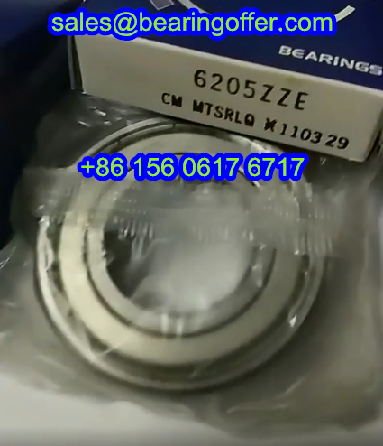 6205ZZE Deep Groove Ball Bearing 25*52*15 Rolling Bearing 6205ZE - Stock for Sale