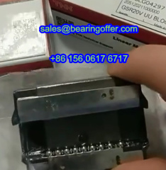 GSR20VUU Linear Guide Carriage 20.6x43x58.1 Guide Block GSR20V - Stock for Sale
