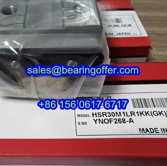 HSR30M1LR Linear Carriage 38x60x121.4 Runner Block HSR30M1LR1KK(GK) - Stock for Sale