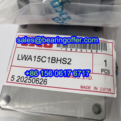 LWA15 Linear Carriage 27x66x56 Runner Block LWA15C1BHS2 - Stock for Sale