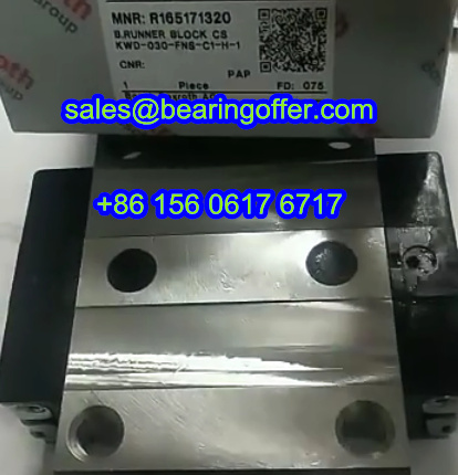 R165171320 Linear Guide Carriage 35.35x90x97.7 Runner Block 1651-713-20 - Stock for Sale