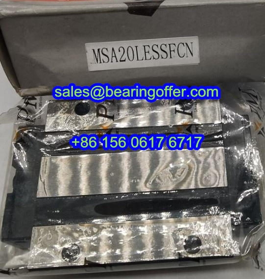 MSA20LESSFC Linear Carriage 25*63*88.8 Guide Block MSA20LESSFCN - Stock for Sale