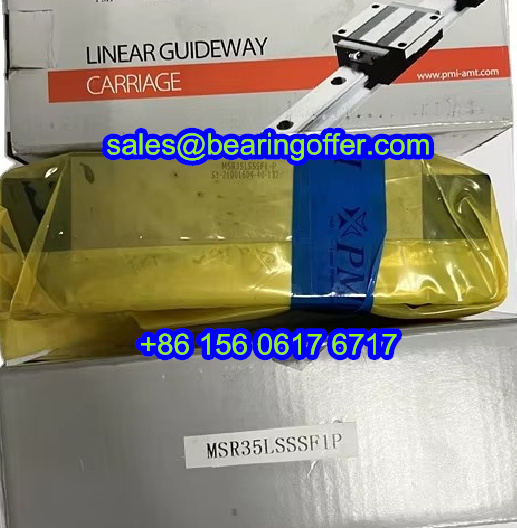 MSR35LSSSF1-P Linear Carriage 48.5*70*153.5 Slide Bearing MSR35LSSSF1P - Stock for Sale