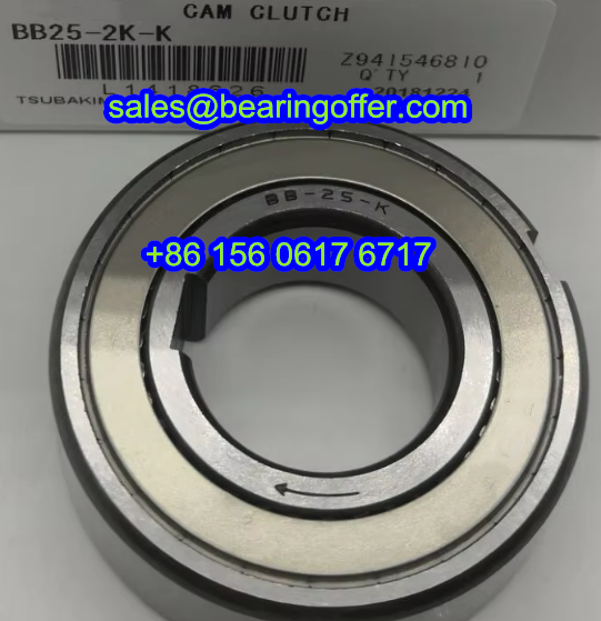 BB25-2K-K Cam Clutch Bearing 25*52*15 One Way Bearing BB-25-2K-K - Stock for Sale