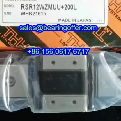 RSR12WZMUU+200L Linear Guide RSR12WZM Slide Bearing - Stock for Sale