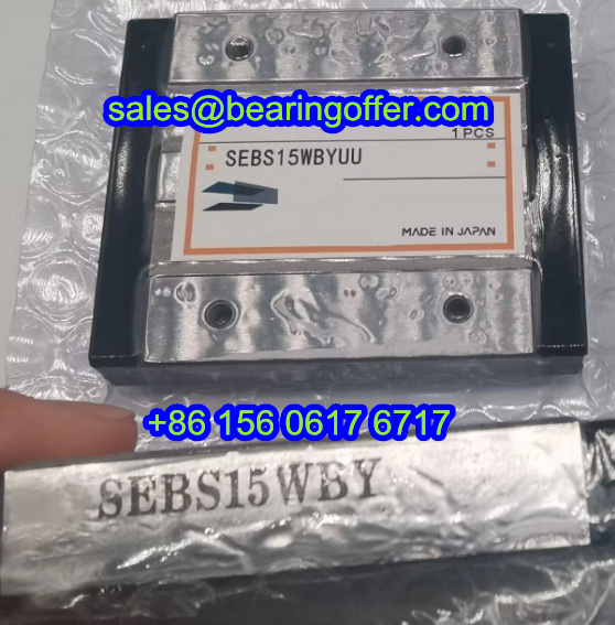 SEBS15WBY Linear Carriage 13x60x73.3 Runner Block SEBS15WBYUU - Stock for Sale