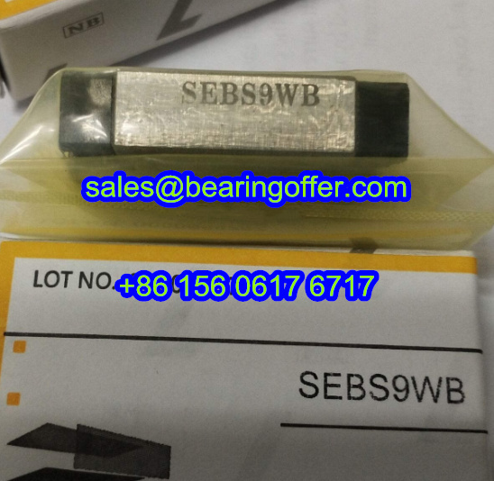 SEBS9WB Linear Guide Carriage 9x30x37.5 Runner Block SEBS9 - Stock for Sale