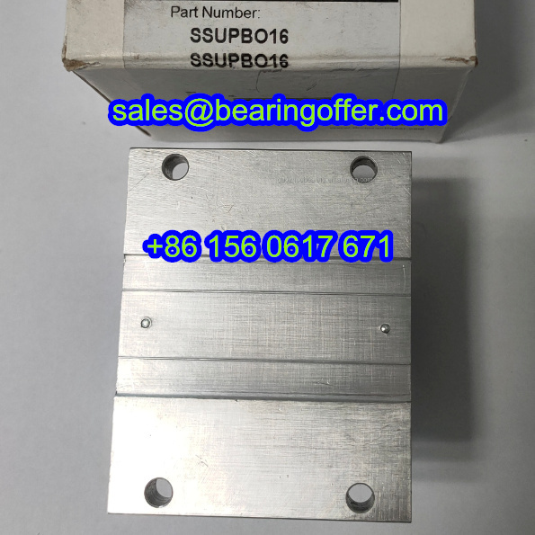 SSUPBO16 Linear Ball Bearing 25.4x66.802x50.8 Pillow Block Bushing Bearing SSUPB016 - Stock for Sale