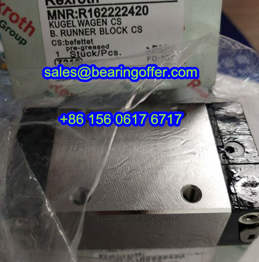 R162222420 Linear Carriage 29.9x48x86.2 Runner Block - Stock for Sale