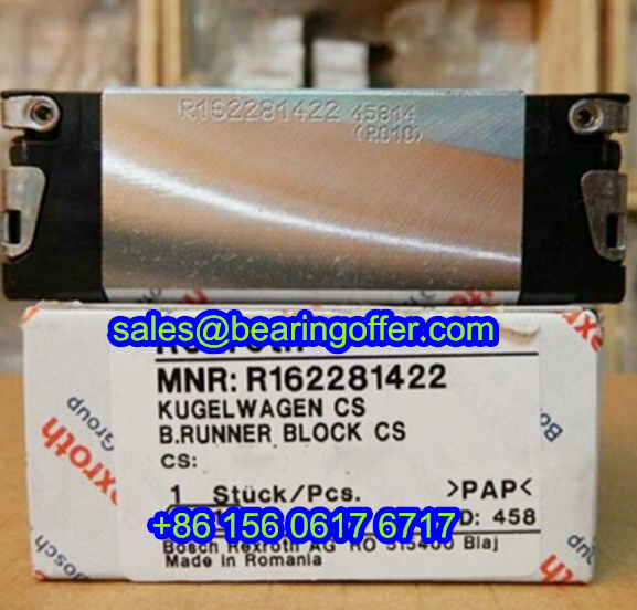 R162281422 Linear Carriage 25.35x44x75 Runner Block - Stock for Sale