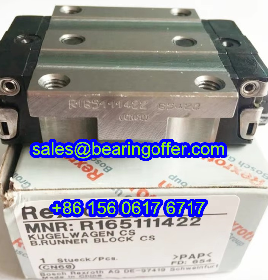 R165111422 Linear Carriage 19.9x47x58.2 Runner Block - Stock for Sale