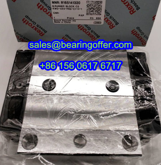 R165141320 Linear Guide Carriage 50.3x120x137.6 Runner Block - Stock for Sale