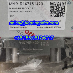 R167151420 Linear Guide Carriage 22.5x80x73 Runner Block - Stock for Sale