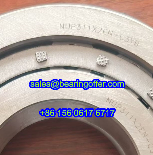 NUP311X2EN-C3YB Cylindrical Roller Bearing NUP311X2EN Rolling Bearing - Stock for Sale