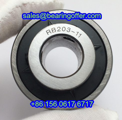 RB203-11 Insert Bearing 17.462x47x31 Ball Bearing - Stock for Sale