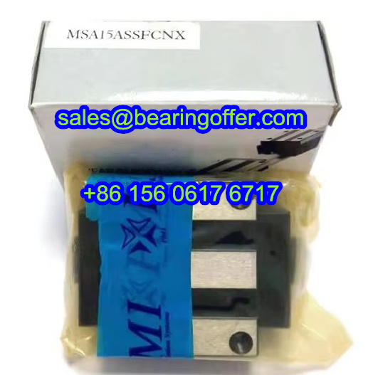 MSA15ASSFCNX Linear Carriage 19.8x47x56.3 Slide Bearing MSA15ASSFC - Stock for Sale