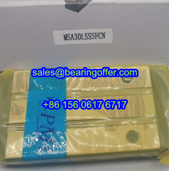 MSA30LSSSFCN Guide Carriage 37x60x119.2 Linear Slider MSA30LSSSFC - Stock for Sale